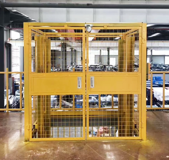 临汾智能导轨式升降机亮相